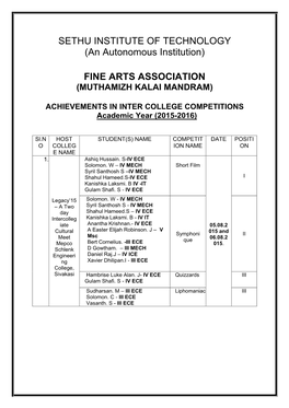 Fine Arts Association (Muthamizh Kalai Mandram)