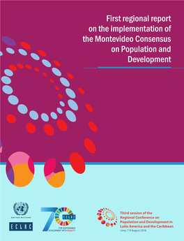 First Regional Report on the Implementation of the Montevideo Consensus on Population and Development