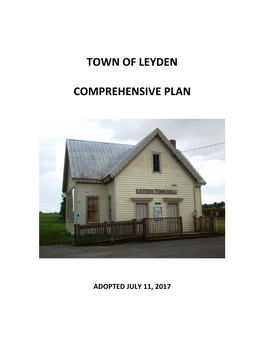 Town of Leyden Comprehensive Plan