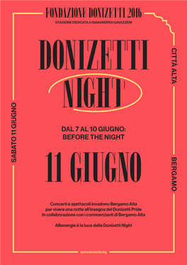 Donizetti Night