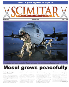 Mosul Grows Peacefully