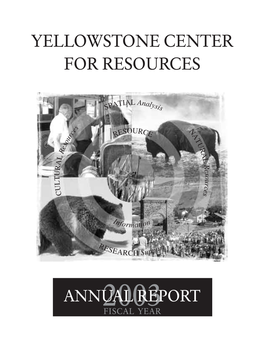 Yellowstone Center for Resources