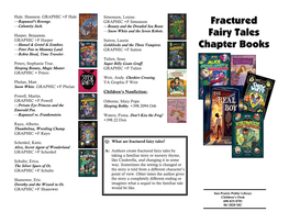 Fractured Fairy Tales Chapter Books
