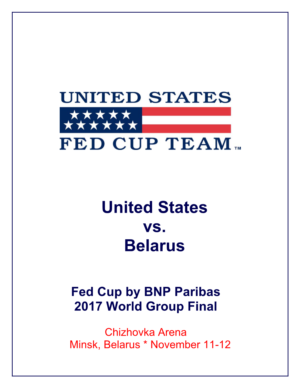 United States Vs. Belarus