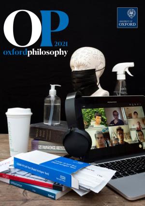 Oxfordphilosophyp Oxford Philosophy 2021