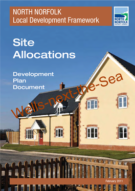 North Norfolk Site Allocations (Wells-Next-The-Sea)