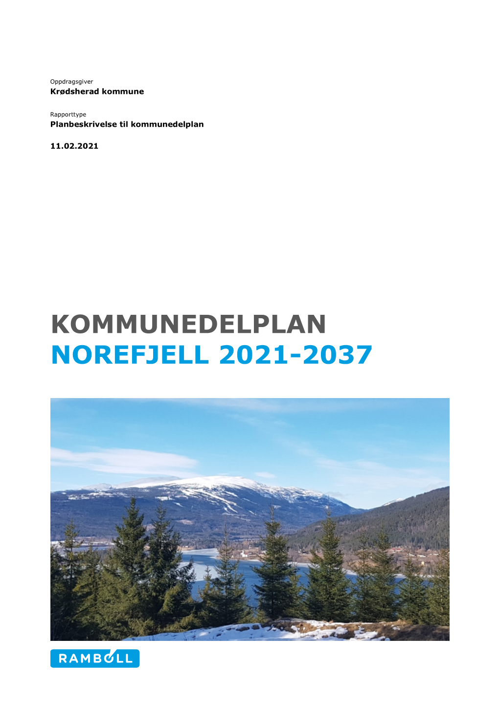 210211-Planbeskrivelse-Kdp-Norefjell.Pdf