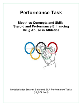 Sample Smarter Balanced Performance Task