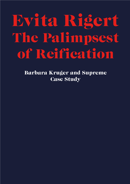The Palimpsest of Reification