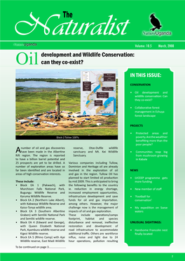 Development and Wildlife Conservation: Oil Can They Co-Exist?