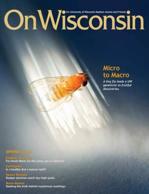 Wisconsin Alumni Association || Onwisconsin Spring 2012