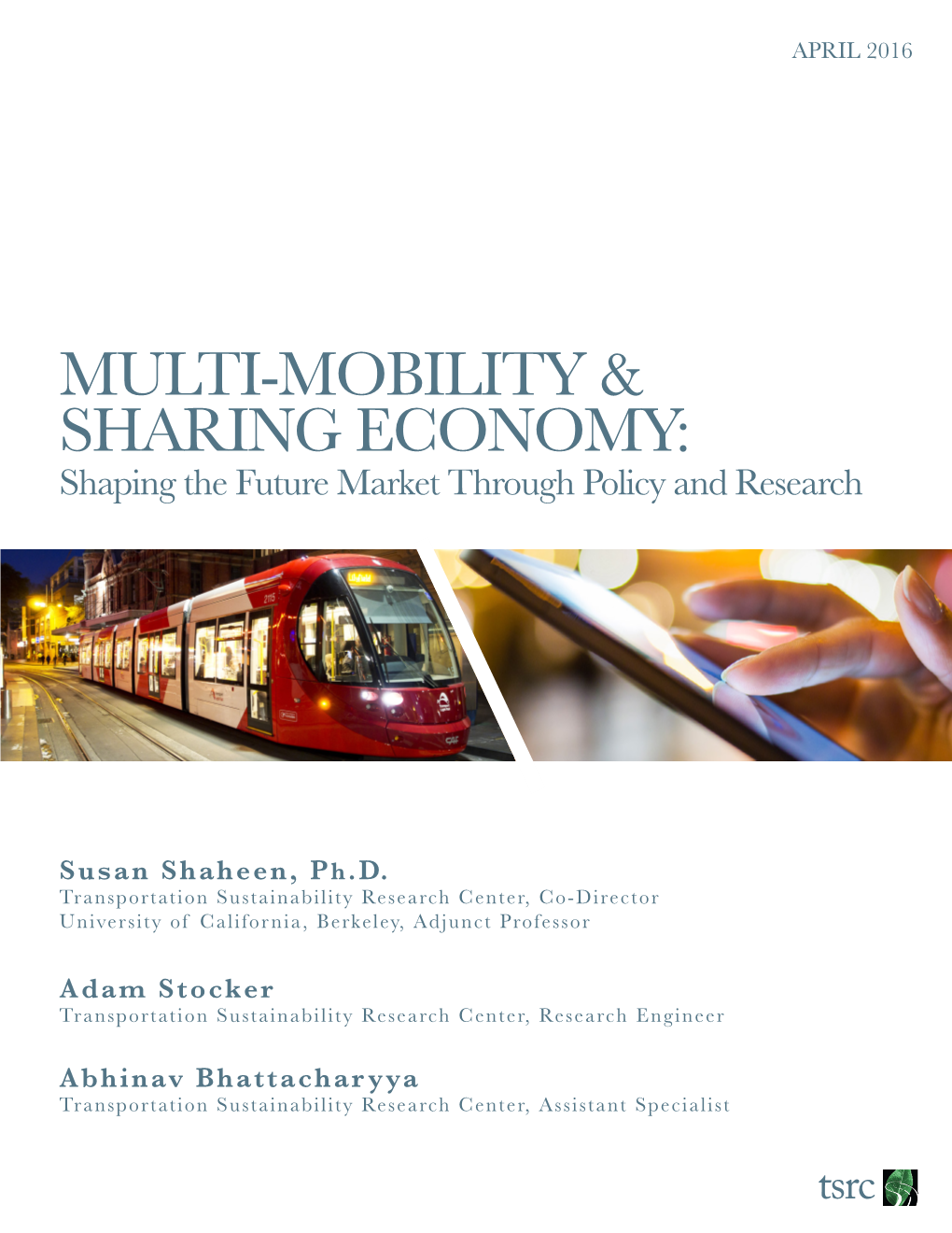 Multi-Mobility & Sharing Economy
