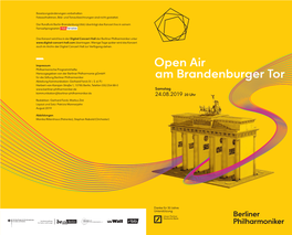 Open Air Am Brandenburger