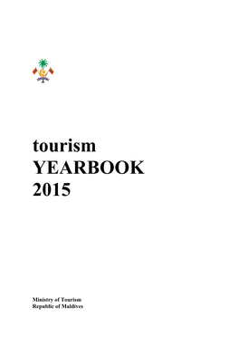 Tourism YEARBOOK 2015
