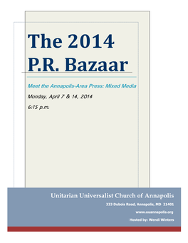 The 2014 P.R. Bazaar