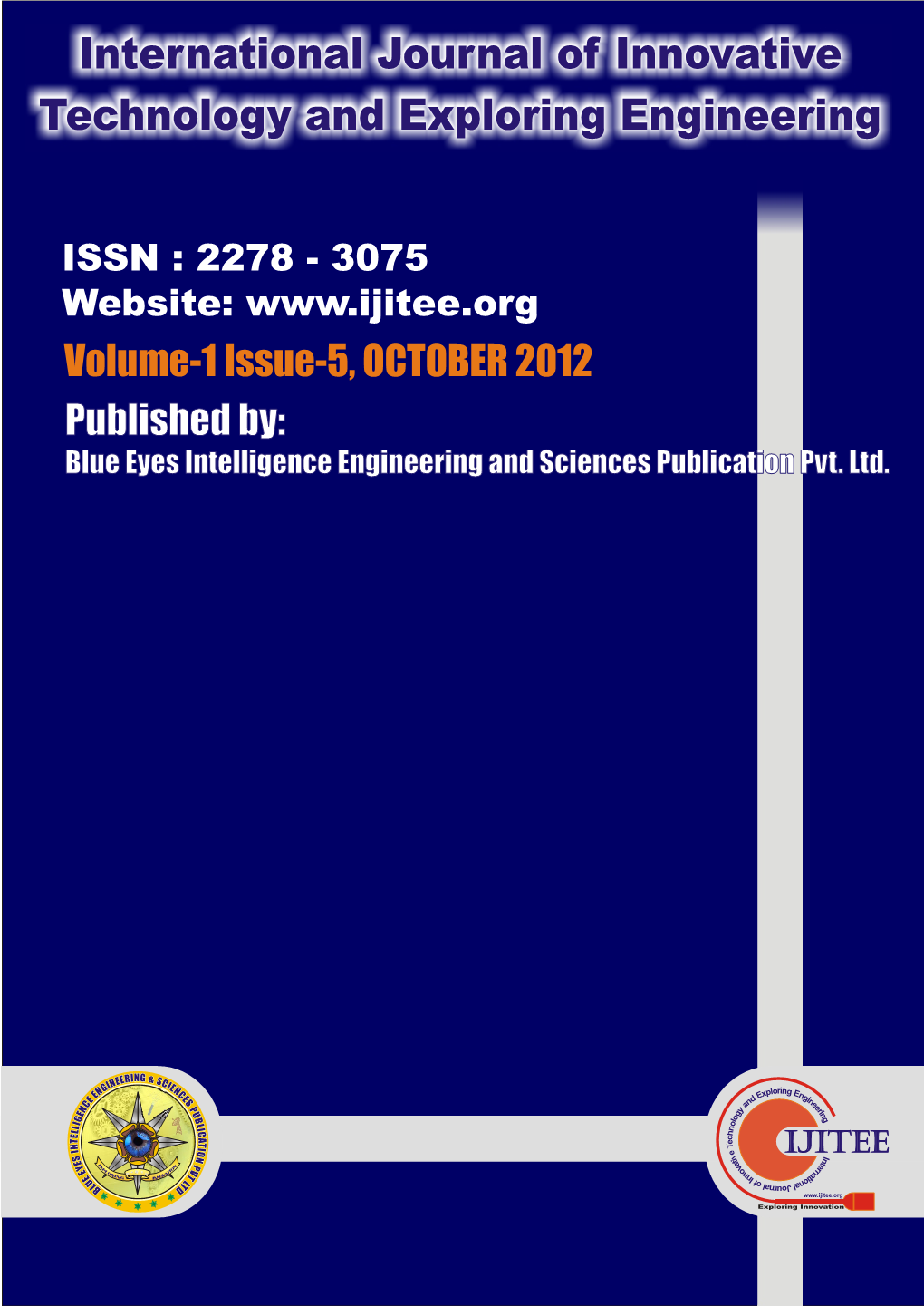 International Journal of Innovative Technology and Exploring Engineering