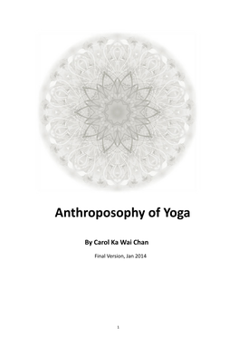 Anthroposophy of Yoga
