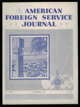 The Foreign Service Journal, December 1935