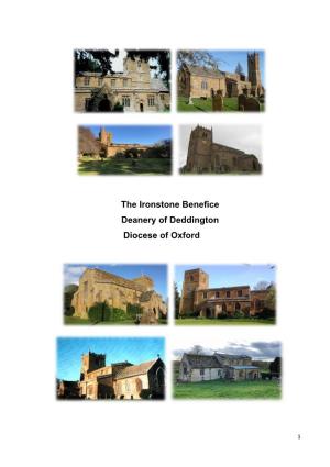 The Ironstone Benefice Deanery of Deddington Diocese of Oxford