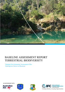 Baseline Assessment Report Terrestrial Biodiversity