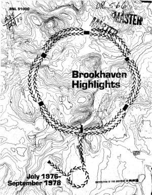 Brookhaven Highlights