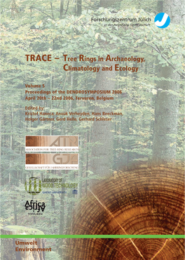Tree Rings in Archaeology, Climatology and Ecology