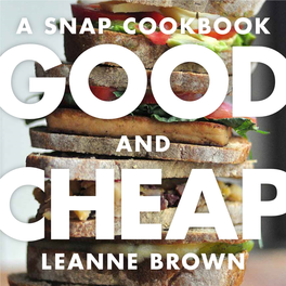 And Leanne Brown a Snap Cookbook