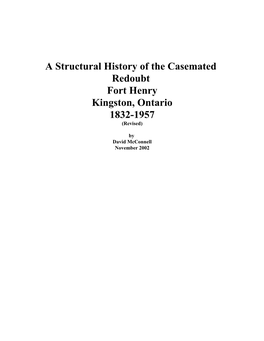 U:\My Sources for FH and Kgtn Fortifications\Fort Henry Report