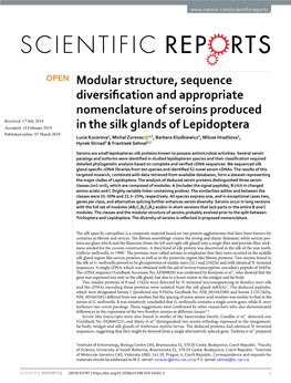 Modular Structure, Sequence Diversification and Appropriate