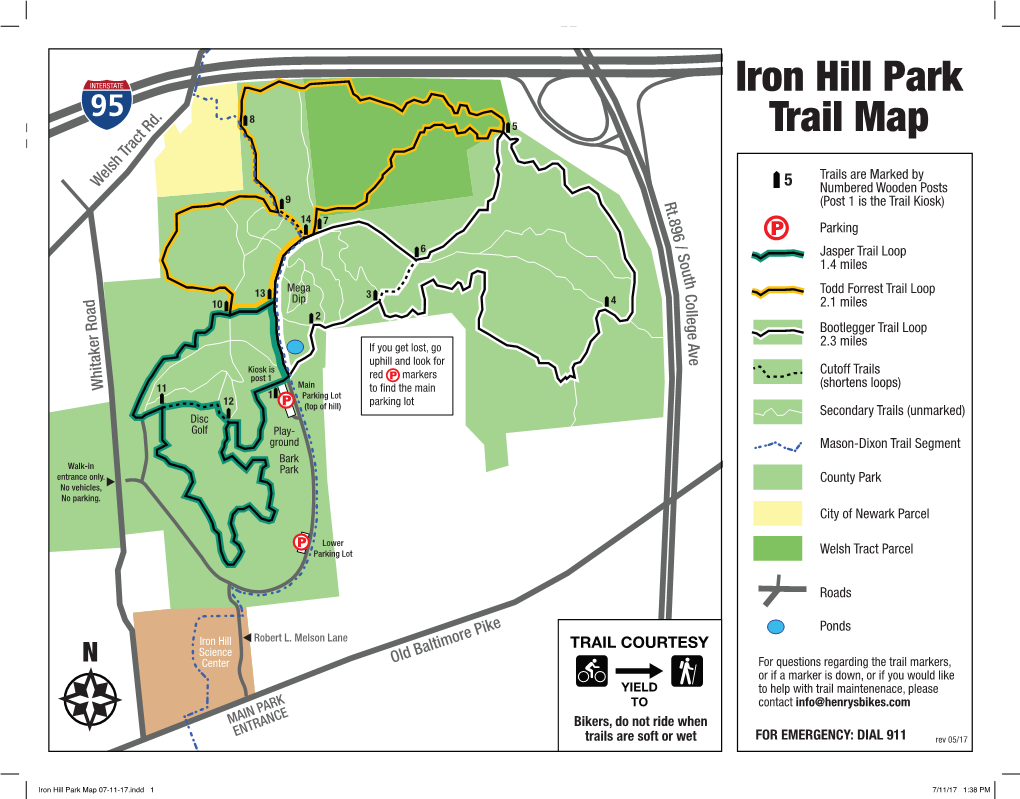 Iron Hill Park Trail