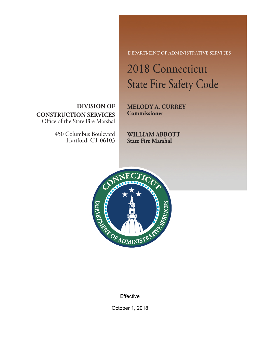 2018 Connecticut State Fire Safety Code