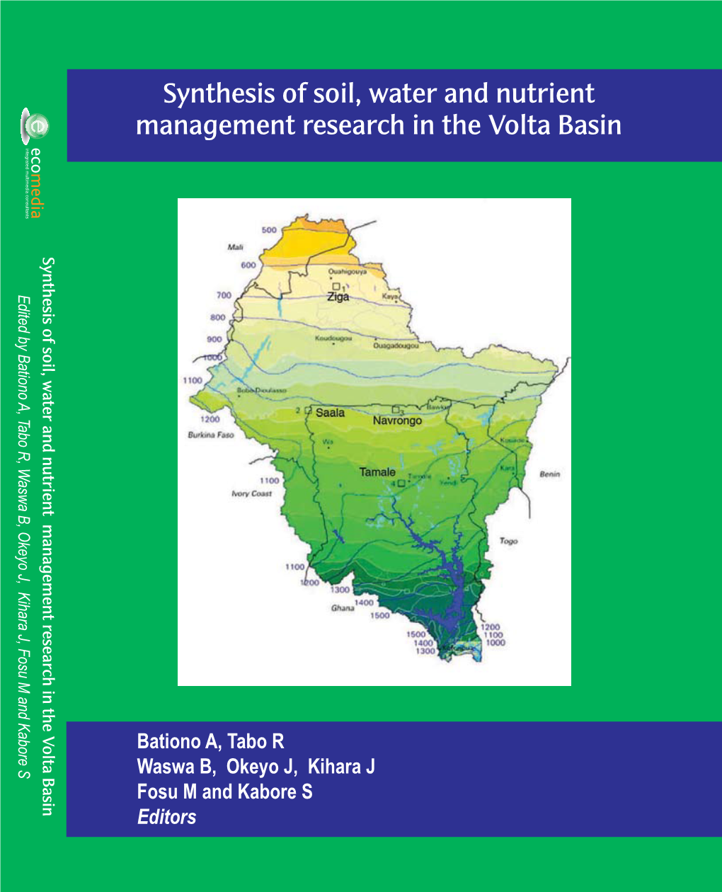 Soil Resources of Ghana 25 Asiamah R