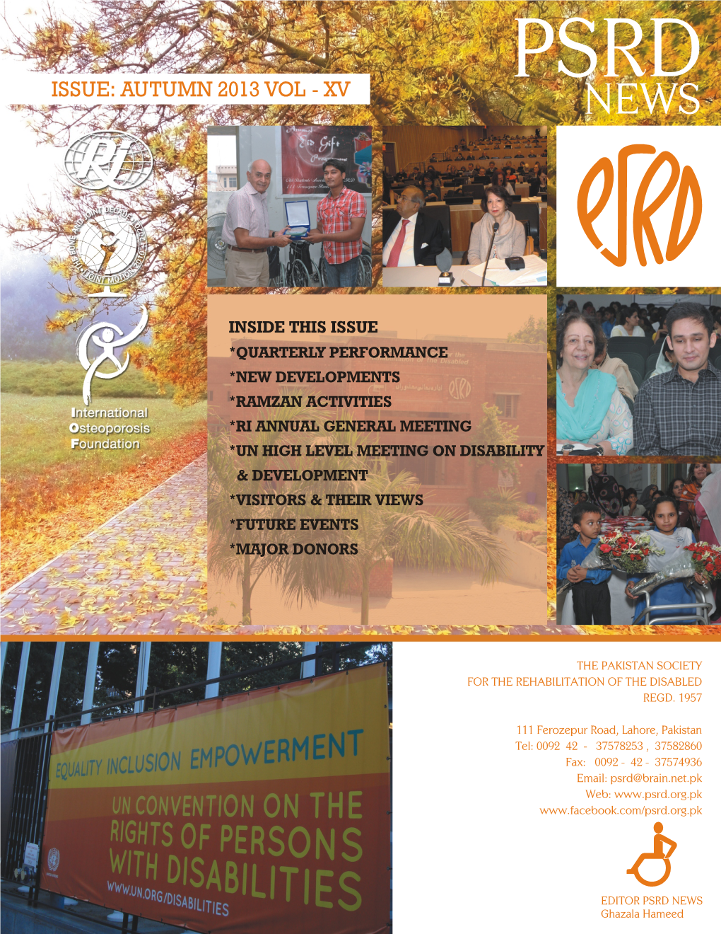 Autumn News Letter2013-Xv.Cdr