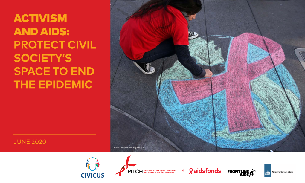 Activism and Aids: Protect Civil Society's Space to End the Epidemic