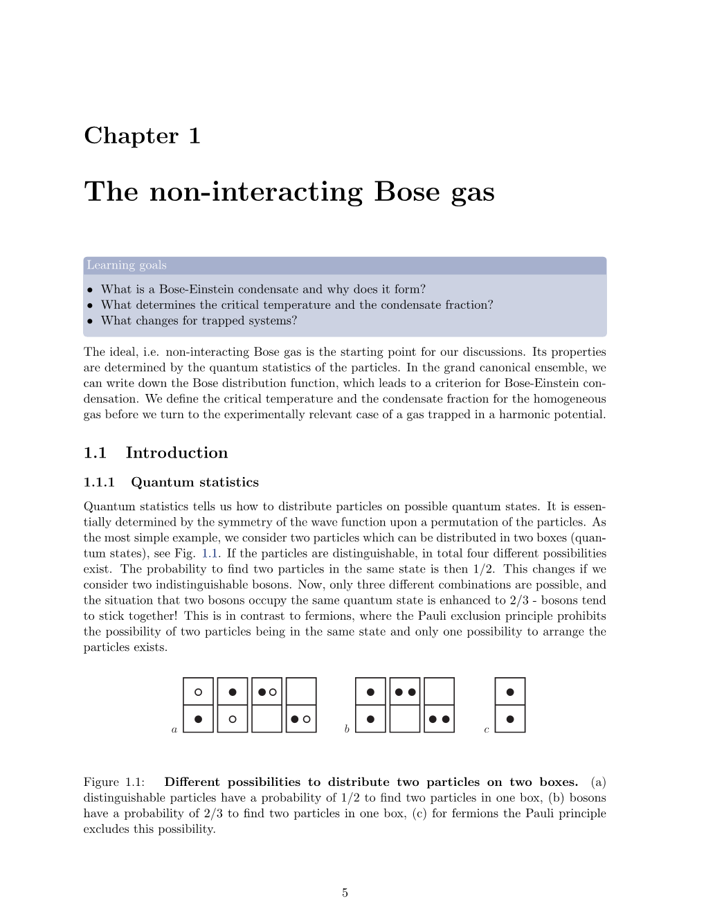 The Non-Interacting Bose Gas