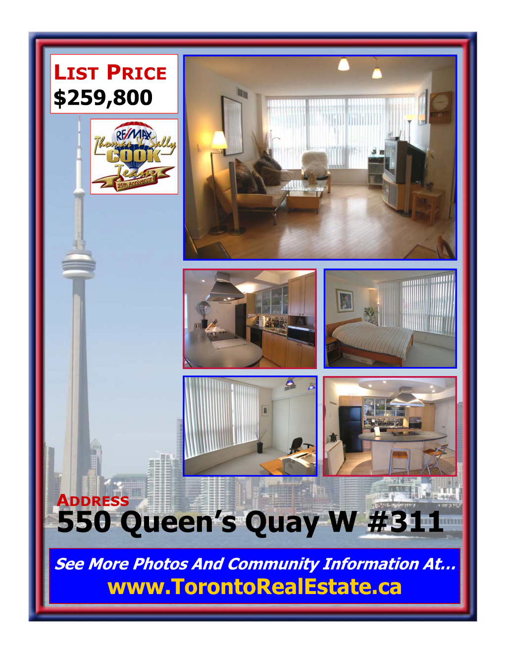 550 Queen's Quay W #311