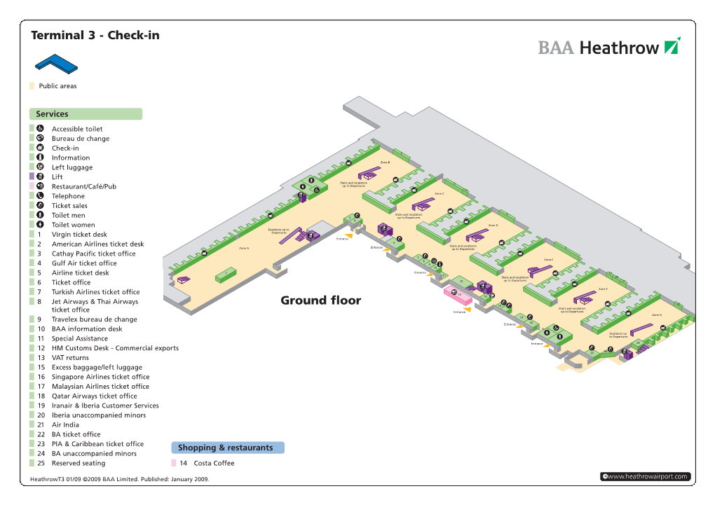 Terminal 3 - Check-In