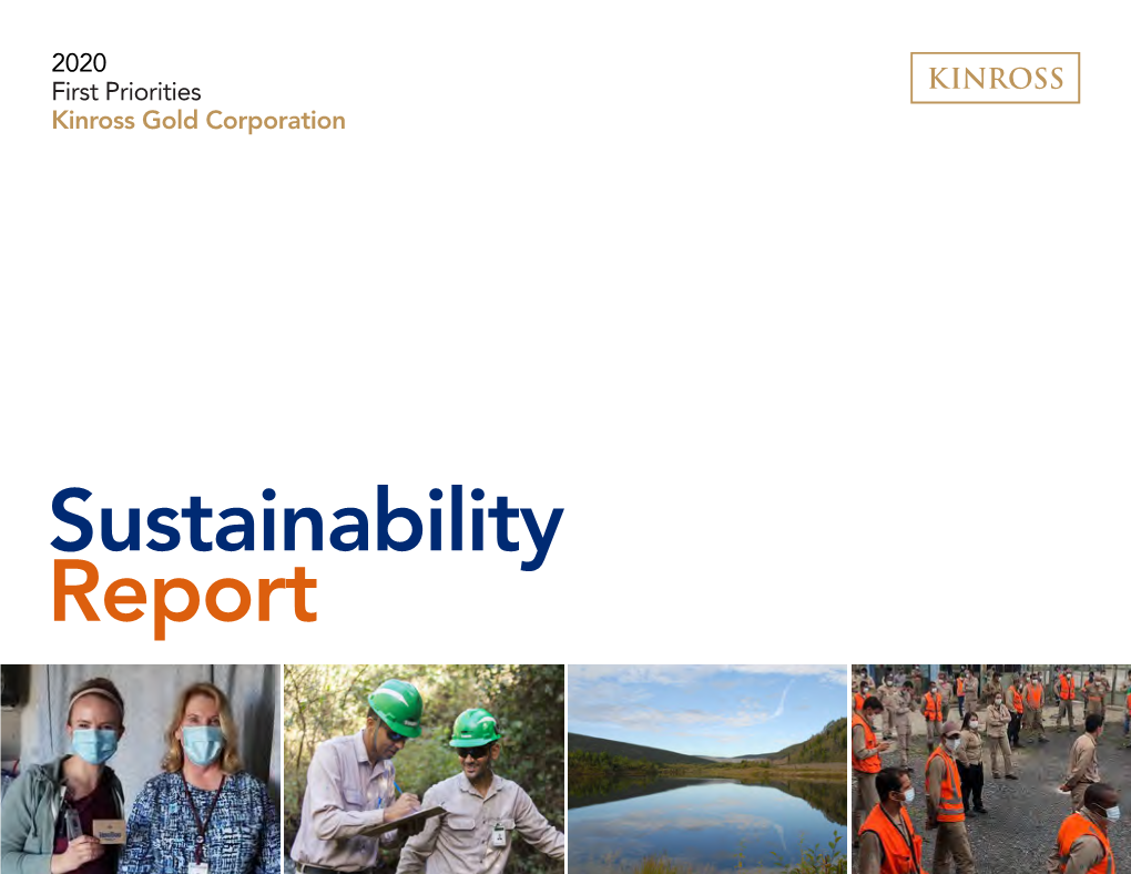 Kinross Gold's 2020 Sustainability Report