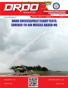 Drdo Successfully Flight-Tests Surface-To-Air Missile Akash-Ng