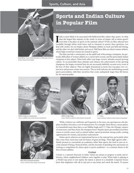 Sports and Indian Culture in Popular Film