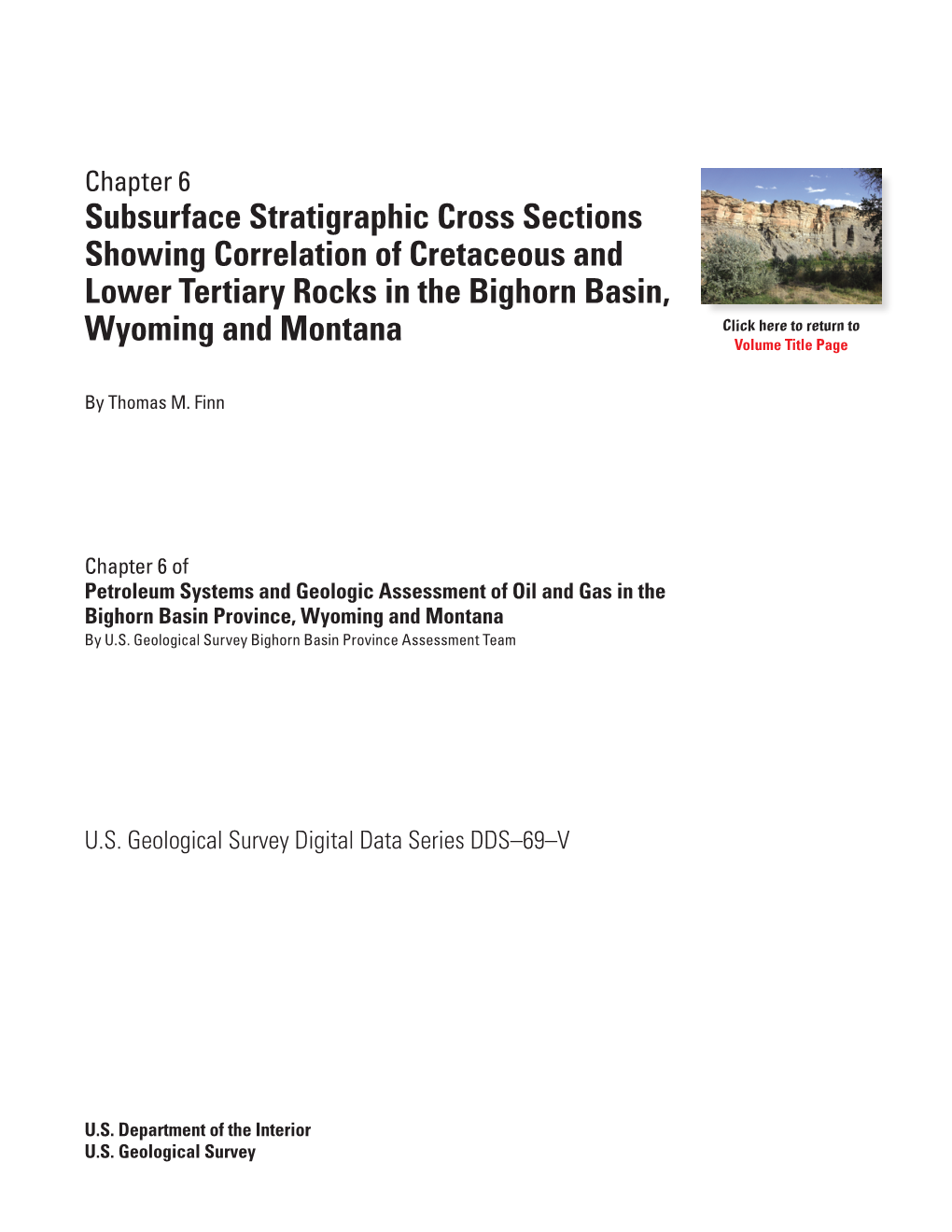 Subsurface Stratigraphic Cross Sections Showing Correlation Of ...