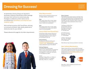Dressing for Success!
