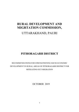 Pithoragarh Report English