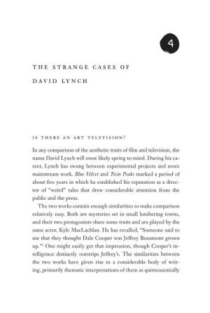 The Strange Cases of David Lynch