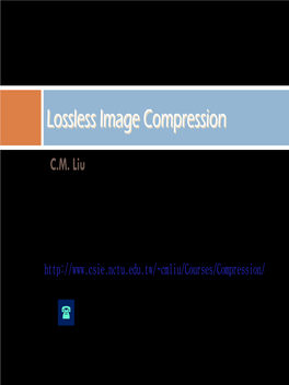 Lossless Image Compression