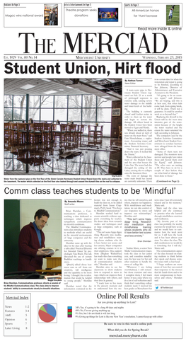 Comm Class Teaches Students to Be 'Mindful'