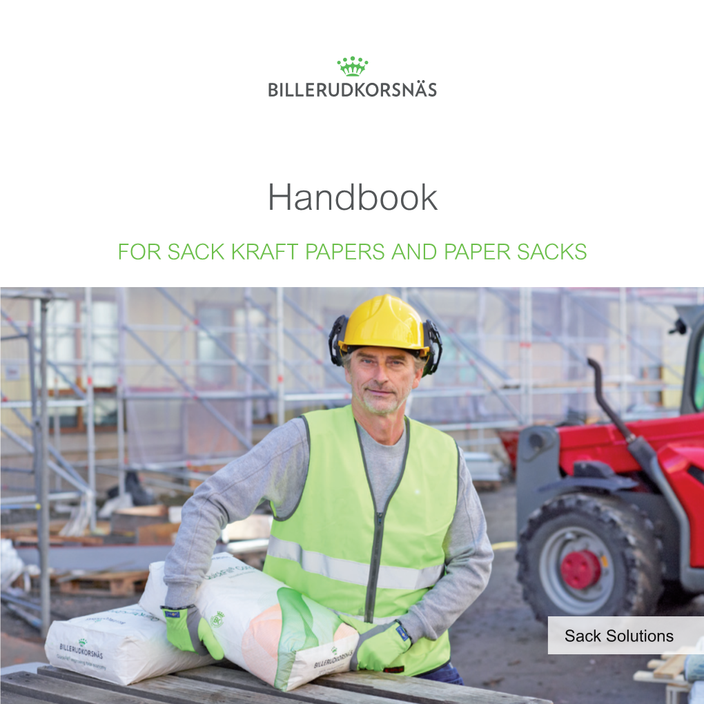 Handbook for Sack Kraft Paper and Paper Sacks