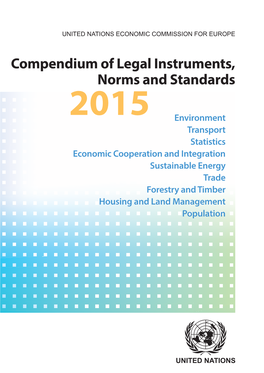 Compendium of Legal Instruments, Norms and Standards