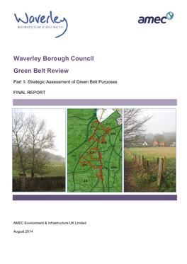 Waverley Borough Council Green Belt Review