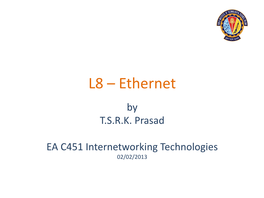 Ethernet by T.S.R.K